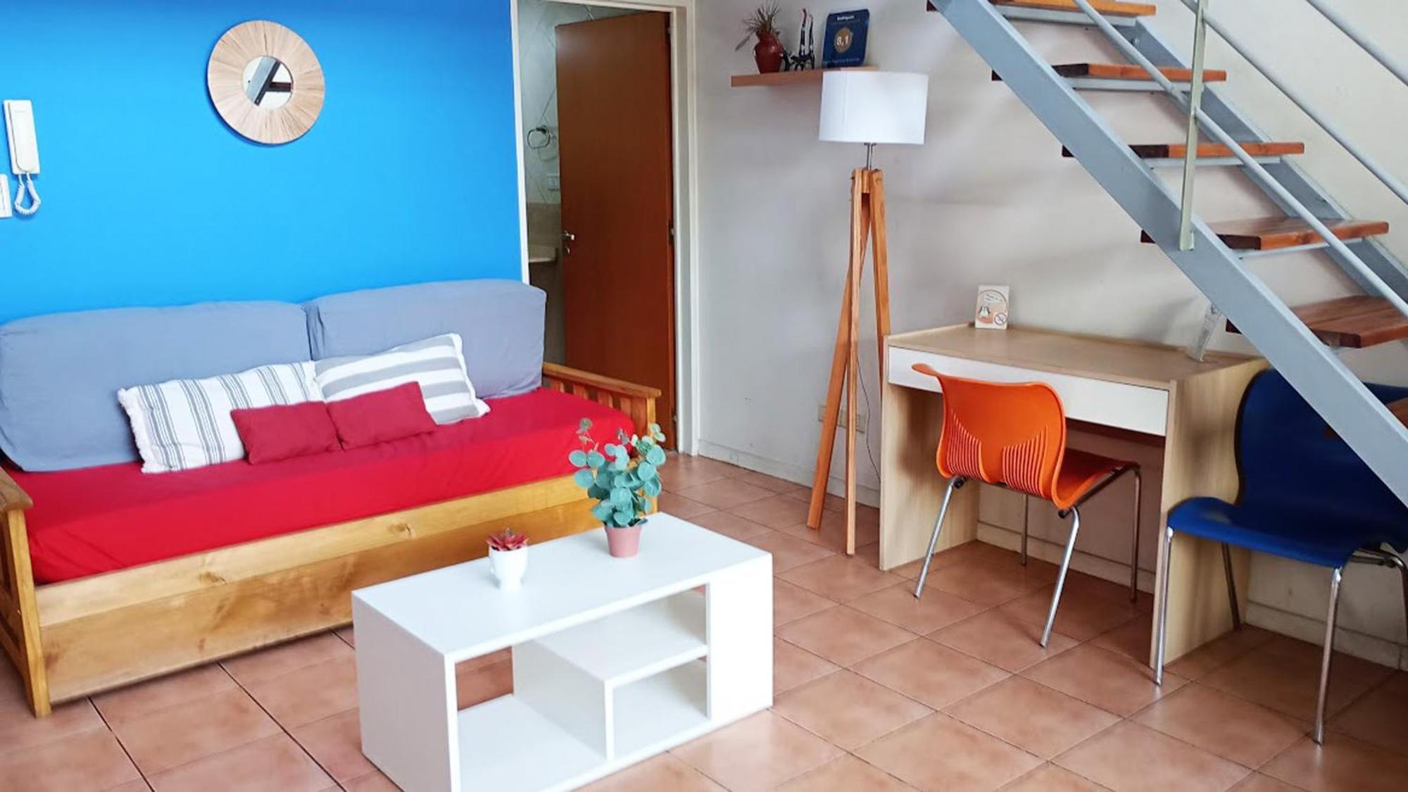 Apartamento Duplex dos ambientes con terraza propia y parilla Ciudad Autónoma de Ciudad Autónoma de Buenos Aires Exterior foto