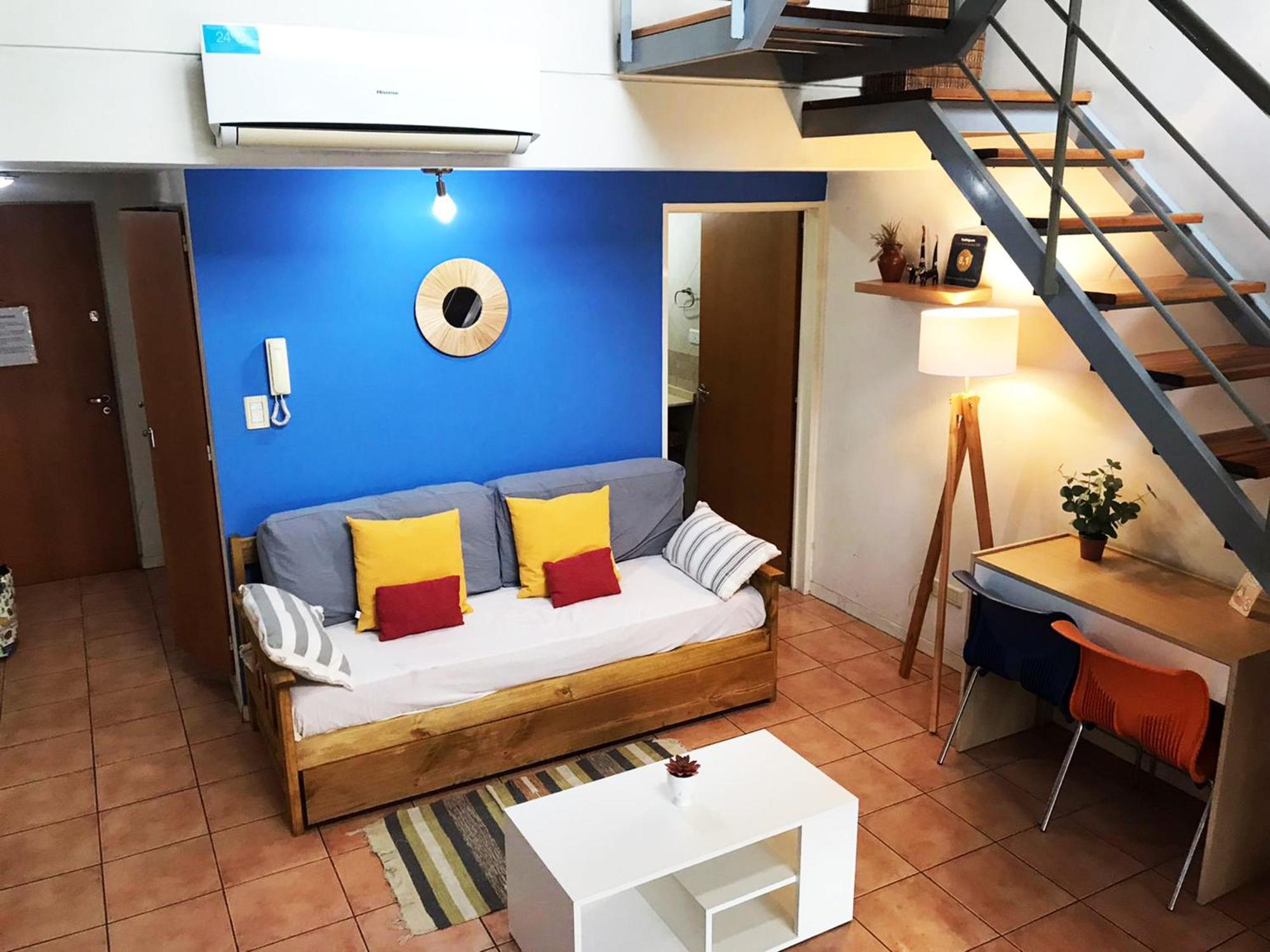 Apartamento Duplex dos ambientes con terraza propia y parilla Ciudad Autónoma de Ciudad Autónoma de Buenos Aires Exterior foto
